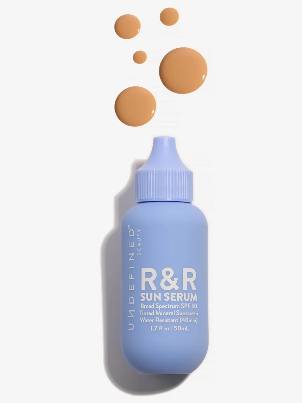 Undefined Beauty R&R Sun Serum SPF 50 Deep Tint Warm Undertone NWT Ulta